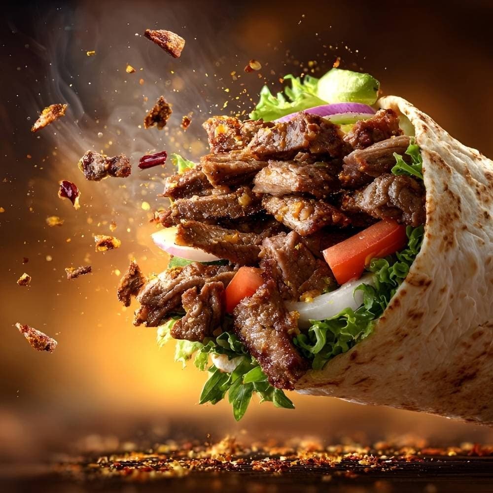 Reichhaltiger Dürüm